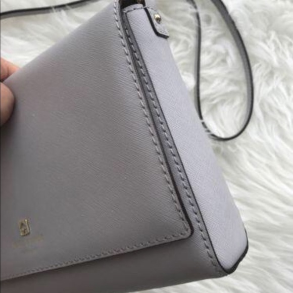 NWT Kate Spade Crossbody Light Gray - Picture 8 of 8